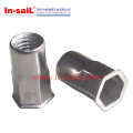 Reino Unido Reduce Hex Head Inner Hex Body Rivet Nut